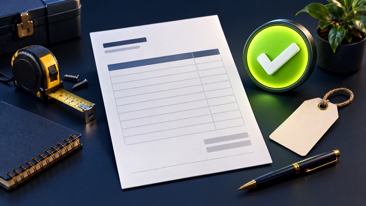 Editorial illustration for Business documents How to write a service quotation your customer can check